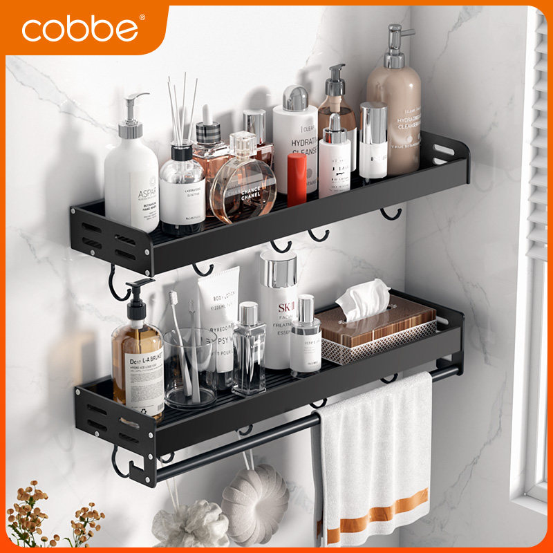 Kabe powder room punch-free bathroom triangle rack washing machine corner wall-mounted storage shelf washstand