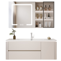 Kabei bathroom cabinet combination ceramic integrated basin bathroom sink modern simple hand wash basin cabinet combination
