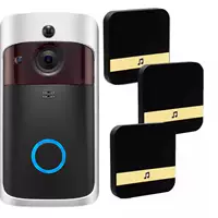 black 1 camera 3 dingdong ring