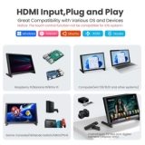 13,3 дюйма с сенсорным экраном ЖК-монитора 1920x1080 USB-C Second Gaming Display для PC Ноутбук телефон Xbox PS4