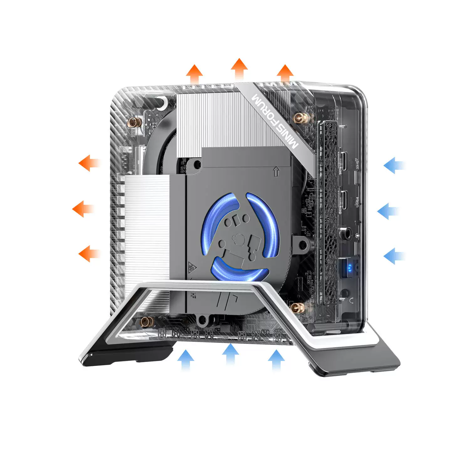 AMD Ryzen 9 6900HX mini computer UM690 Windows 11 Pro high-performance mini host
