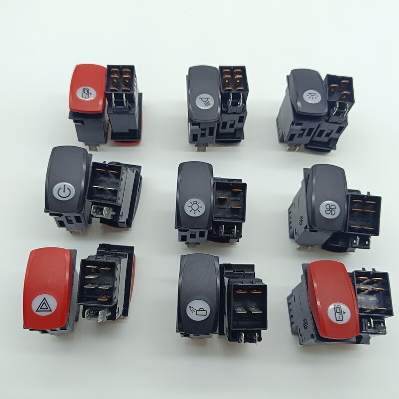 Suitable for Yutong Bus Rocker Switch Jk969 Power Passenger Door Suitable for Yutong Bus Rocker Switch Jk969 Power Passenger Door