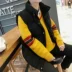 Áo vest nam nam thu đông phiên bản Hàn Quốc xu hướng nhung kẻ dày áo ấm nam vest nam đẹp trai vest ao khoac vest nam Áo vest cotton