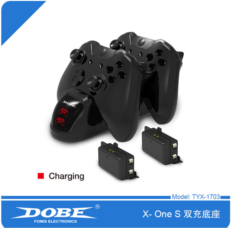 Bộ sạc pin kép XBOX ONE S Bộ pin XBOX ONE X Bộ sạc pin XBOXone Bộ sạc đôi - XBOX kết hợp máy chơi game cầm tay 2020