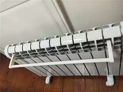 Cold hangers on the radiator household Aluminum Radiator Clothes Clothes holder towel rack extended storage rack drying Rod