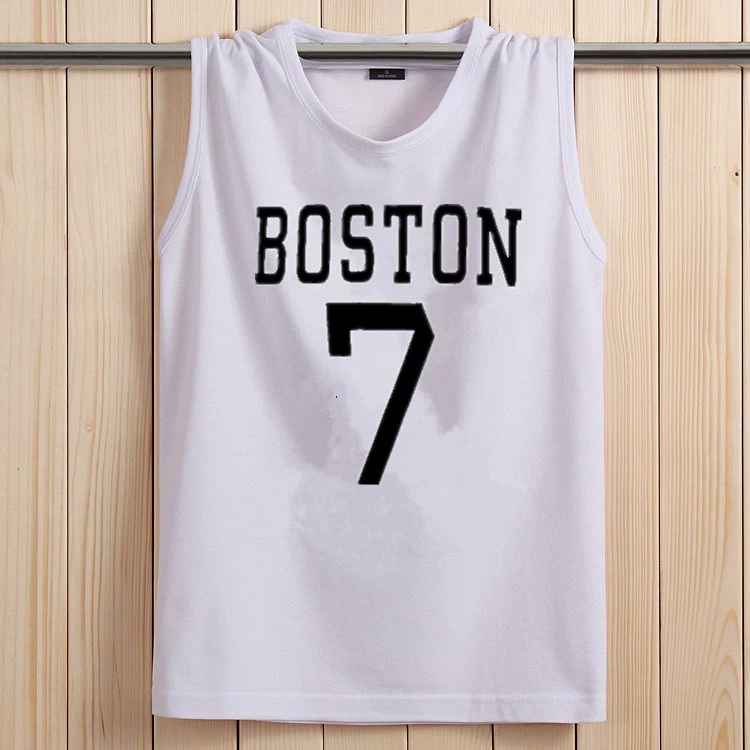 NBA Kobe Plus phân bón XL cotton mới nam thấm mồ hôi áo thun không tay áo thun thể thao giản dị tay áo - Áo vest cotton