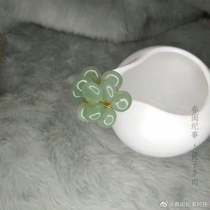 Chronicle of Spring Boudoir Original Hanfu Accessories Natural Stone Pendant Hairpin (Succulent Grape)