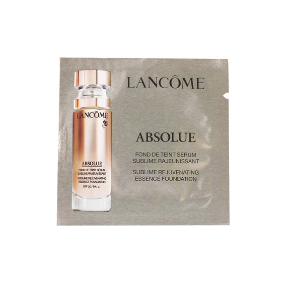 Lancome Pure Perfecting Essence အရည်ဖောင်ဒေးရှင်းဆယ်စောင်ကိုယူပါ။ 1ml * ၁ အပိုင်းအစနမူနာမိတ်ကပ်၊