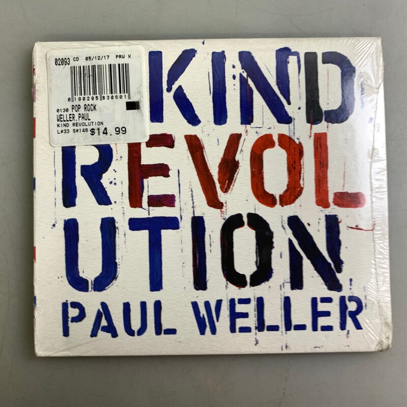 O нераспечатанная версия Paul Weller, компакт-диск Paul Weller, A Kind Revolution