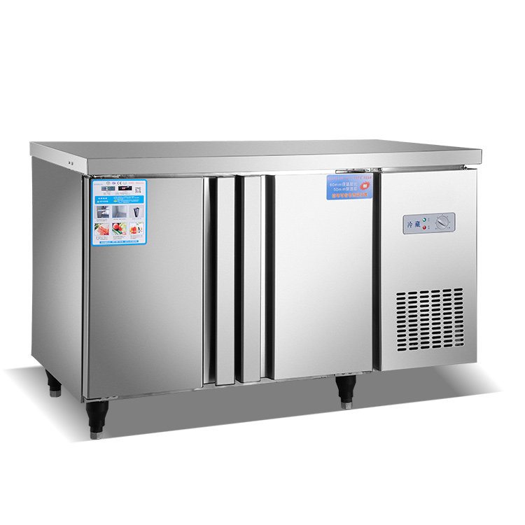 Hengzhi preservation bench 1 8 m refrigerated bench refrigerated cabinet (1 2 m 1 5 m worktop also has)