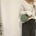 019 new retro wild ins Shoulder Messenger thời trang túi tròn nhỏ chuỗi túi nhỏ thể thao túi đeo vai - Túi vai đơn túi celine Túi vai đơn