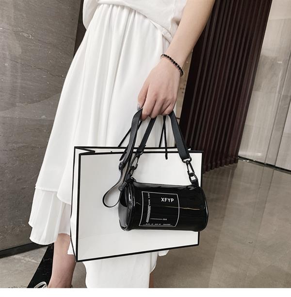 19 cá tính mới mát mẻ túi thạch mát nhỏ chữ nhỏ trong suốt Messenger nữ vai túi thể thao túi đeo vai - Túi vai đơn các mẫu túi đeo chéo đẹp