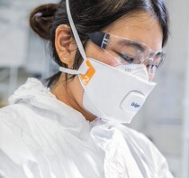 Small size mask single trial shot