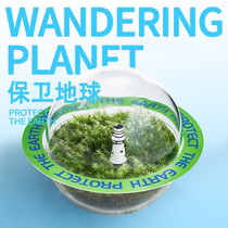 (保卫地球主题)探索星球系列创意盆栽绿植苔藓桌面景观送人礼品