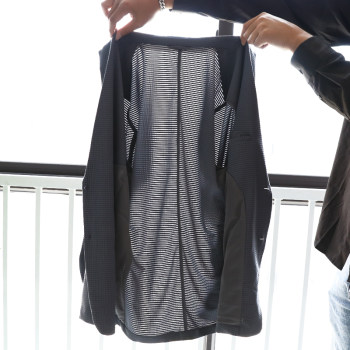 Can store high-end bubble yarn suit silky elastic