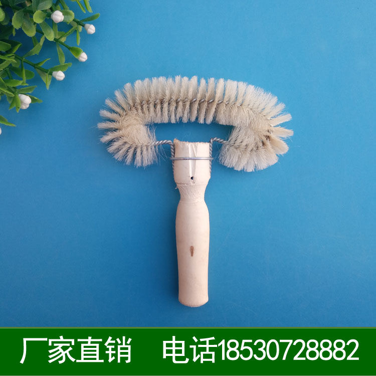 培养皿刷 平皿清洗刷 实验室毛刷 器皿清洁刷 圆形培养皿