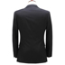Bộ đồ vest nam mới của Pierre Cardin Slim Fit Black Blue Double Open Fork Work Outfit Big Suit quần áo nam Suit phù hợp