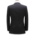 Bộ đồ vest nam mới của Pierre Cardin Slim Fit Black Blue Double Open Fork Work Outfit Big Suit blazer nam Suit phù hợp