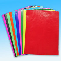 Electro-Optic Paper Children Students Handmade Fold Paper Cut Paper Special Paper material Colour wax paper Electro Optic Paper 16K 9 Color