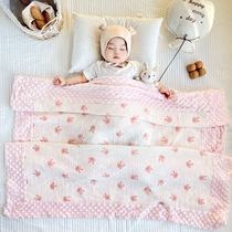豆豆毯婴儿被子夏季薄款新生夏凉空调被宝宝盖毯儿童幼儿园小被子
