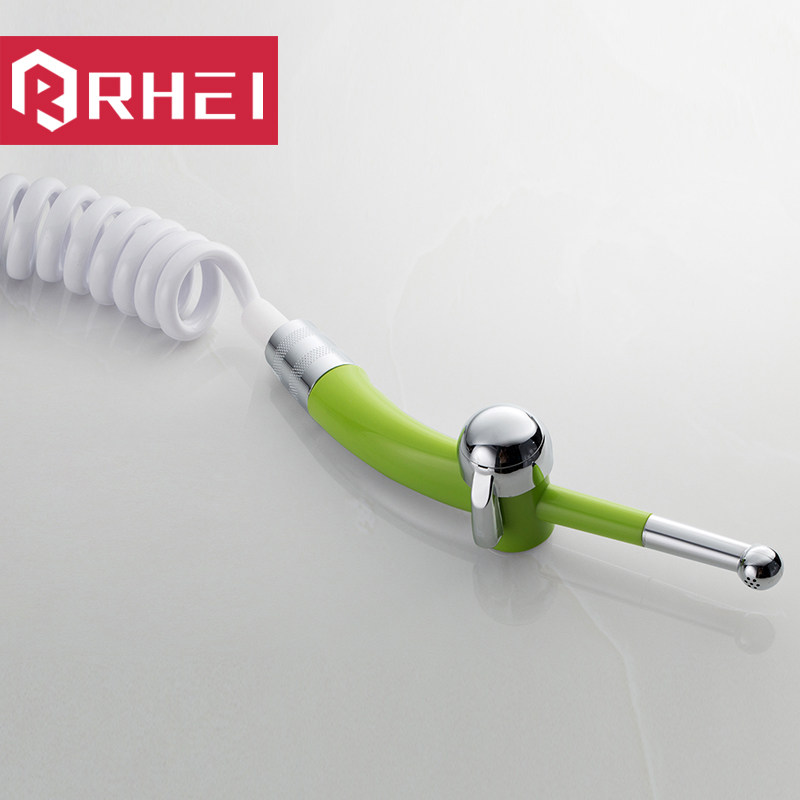 Clean wife washer extended hose spray gun set toilet cosmetic room wash ass artifact in private vaginal anus