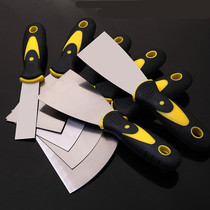 Stainless steel thick putty knife blade blade cleaning putty knife plate knife spatula scraper 1 inch-6 inch
