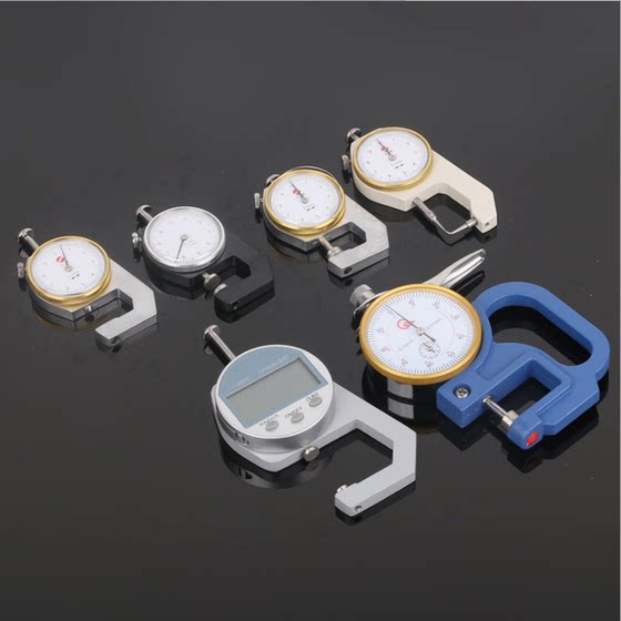 두께 측정 기기 보석 진주 두께 게이지 두께 게이지 Wenhua Vernier Caliper 평면 헤드 뾰족한 헤드 곡선 팁