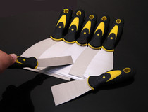 Factory direct carbon steel stainless iron thickened putty knife blade blade cleaning knife scraper plastering knife shovel wall putty