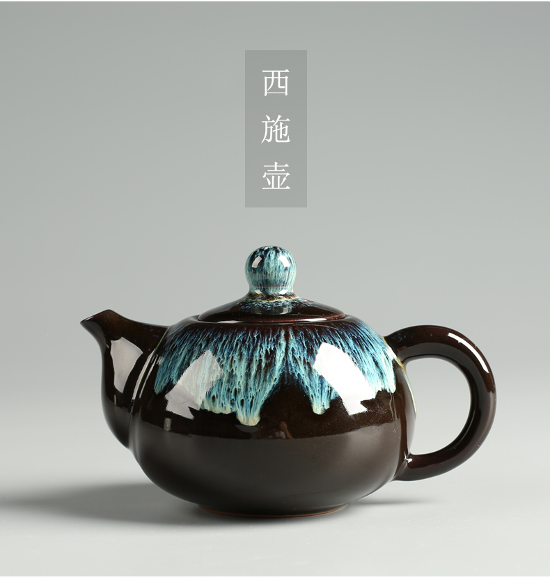 Old teacups hand - made ceramic up celadon lid bowl at the grid kung fu tea set suit household Japanese tea tray