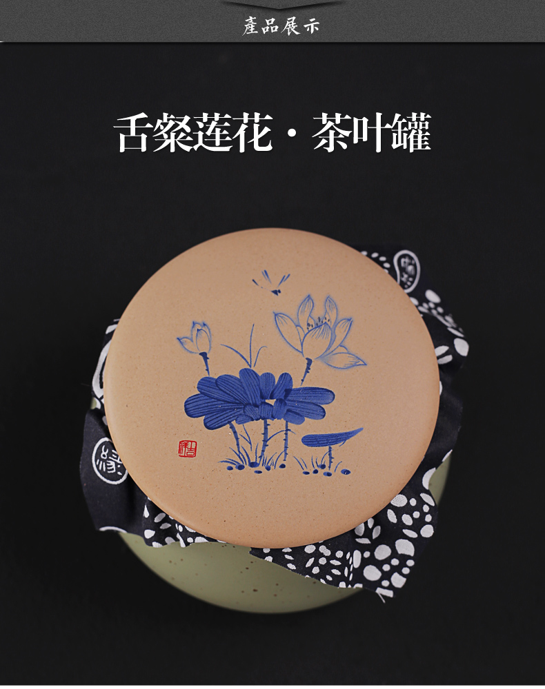 Old at restoring ancient ways, coarse pottery deposit ceramic POTS small caddy fixings kung fu pu 'er tea storage tanks in bulk POTS