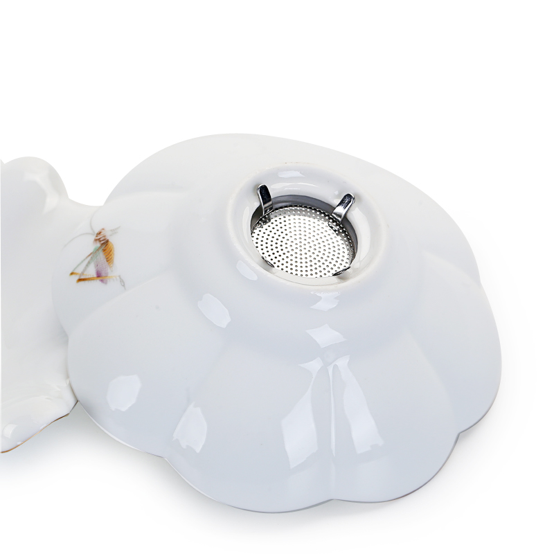 Cixin qiu - yun & old, white porcelain ceramic creative) tea strainer set tea, tea tea accessories filter frame