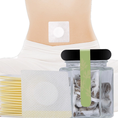 Пупочные наклейки для пупка с горькой полынью, косметические гранулы, перец Сычуань, для салонов красоты