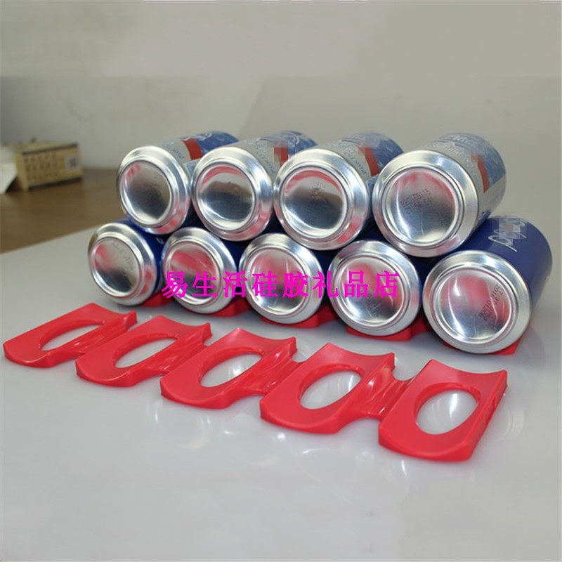 Silicone creative mat wine mat beer mat cola mat beverage mat bottle mat red wine rack refrigerator mineral water rack