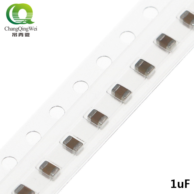 100pcs) SMD Capacitor 0805 1uF X7R ±10% 16V 25V 50V 100V 2012 105K