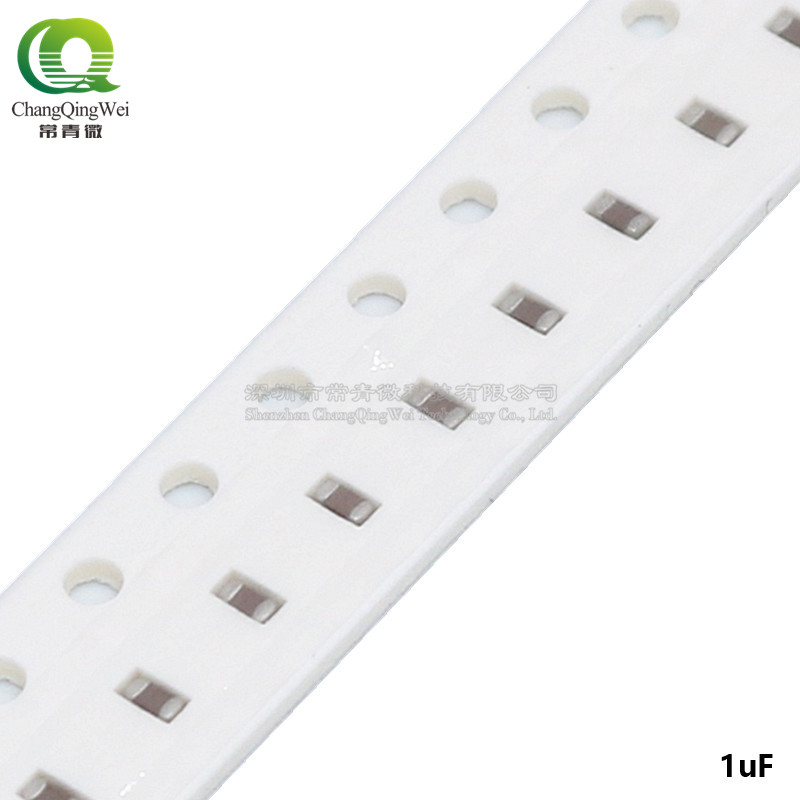 100pcs) SMD Capacitor 0603 1uF X7R ±10% 16V 25V 50V 1608 105K MLCC