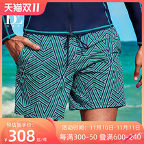 Van Der Anne Swim Pants Men's Professional Sport Adult Quick Dry Beach Pants Men's Sexy Plus Size Swimming Pants