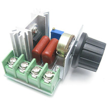 2000W imported chip controlled silicon high-power electronic voltage regulator dimming throttle thermoregulation