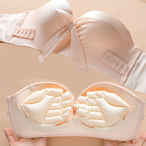 Strapless Bra Stickless Bra Sticking Womens Gunslip Wedding Dress Tapes Inflatable Big Chest Small Summer Thin Invisible Underwear