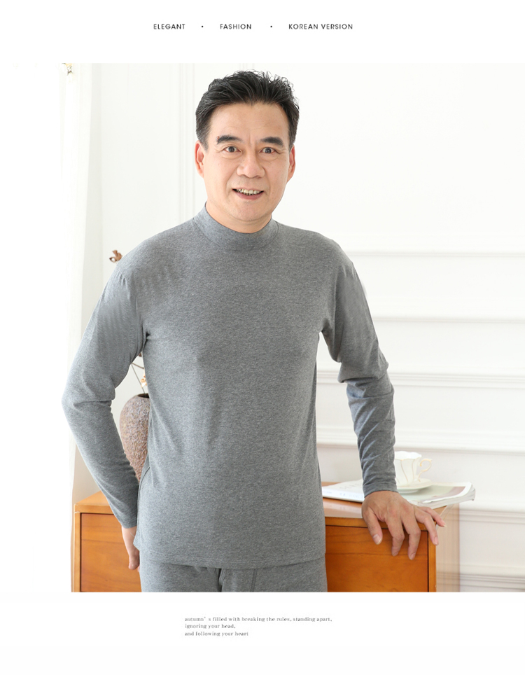 dày mùa thu đồ lót cơ bản và mùa đông cộng với nhung cổ áo cao một mảnh áo len trung niên bông ấm đáy lạnh áo M áo lót nữ ấm mùa đông