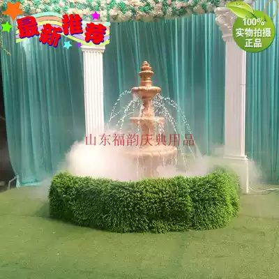 2020 Summer new wedding props fountain garden wedding Fountain Fountain Garden wedding pool Shandong Fuyun