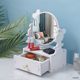 Cosmetic mirror desktop desktop Internet celebrity vanity mirror bedroom female student dormitory cute thickened high-definition small mirror