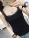 Lace beautiful back camisole women's inner wear new bottoming shirt women's small suit white slimming women's outer wear trendy summer