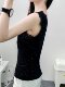 Sexy lace V-neck camisole women's 2025 spring and summer new sequined slim-fitting bottoming shirt sleeveless top