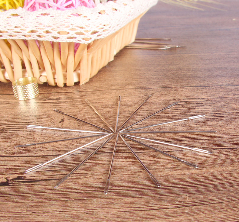 Chimble pin trên kim giày lỗ lớn mũi trên thép không gỉ đặc biệt thêu kim DIY công cụ điều chỉnh tay - Công cụ & vật liệu may DIY mua ban chi may