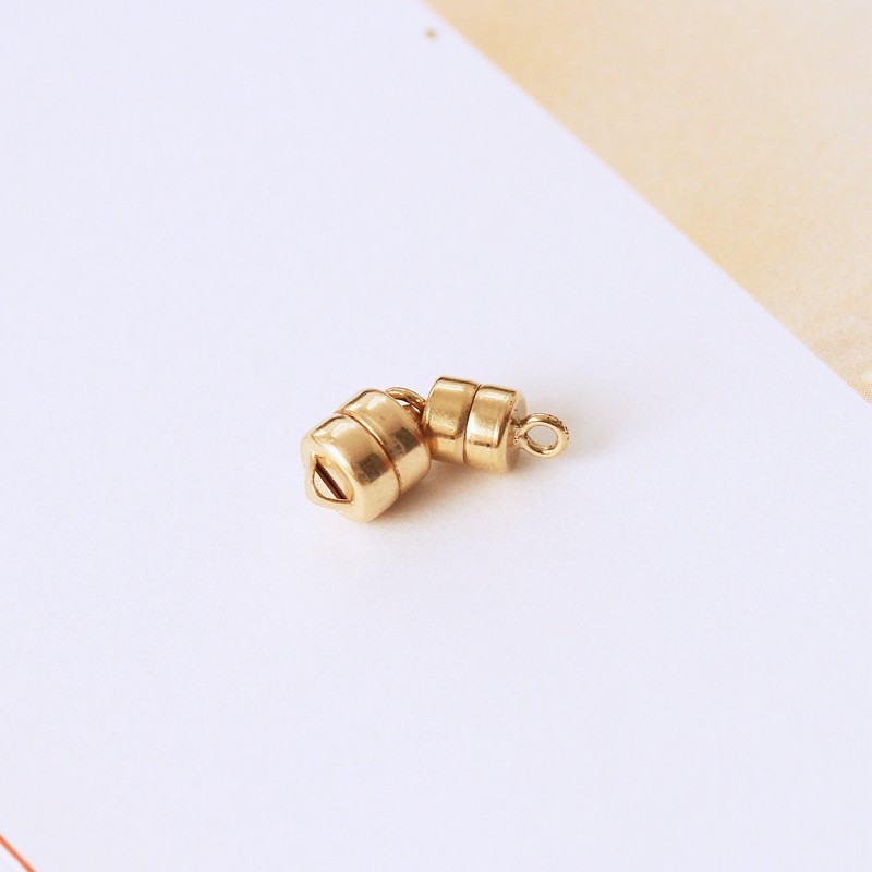 USA 14K BAG GOLD MAGNETIC BUTTON BUCKLE MAGNETIC BUCKLE SUCTION GOOD DIY BUCKLE ACCESSORIES