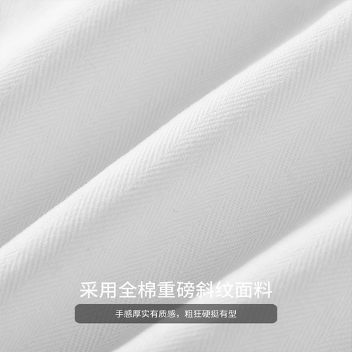 Хлопковая демисезонная рубашка, белая куртка для отдыха, в американском стиле, оверсайз