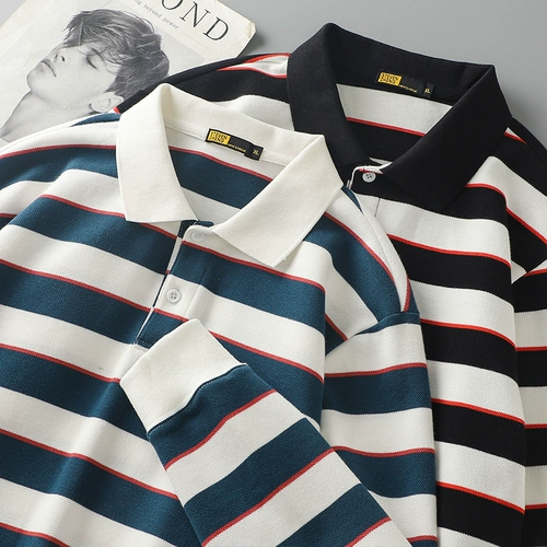 Лонгслив, хлопковая футболка, рубашка, толстовка, в американском стиле, осенний