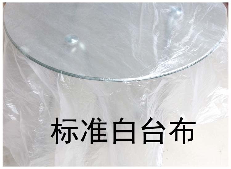 Khăn trải bàn dùng một lần bàn tròn tiệc cưới nhà khách sạn nhựa chống dầu hình chữ nhật tròn trắng không thấm nước bàn ăn - Các món ăn dùng một lần thìa nhựa dùng 1 lần