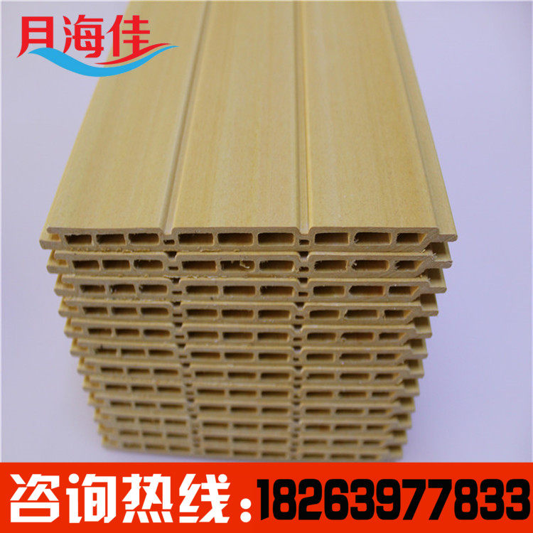 Eco-wood hanging ceiling Great Wall Panel 150 Double Panel Single Sink Double Sink Double Sink Background Wall Wallboard Decorative Panel Material Wall Skirt