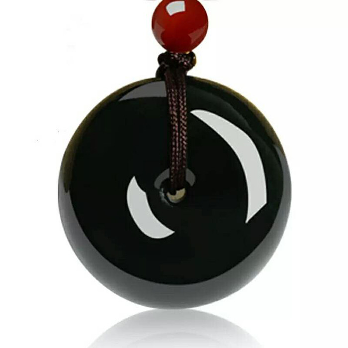 Xinjiang and Tian Yuqing jade green jade pendant jade pendant jade pendant necklace pendant male and female with certificate